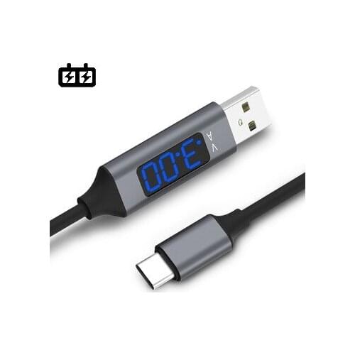 Intelligent digital display data line USB Cable For Apple, Tablet, Huawei, Xiaomi, Samsung and other devices