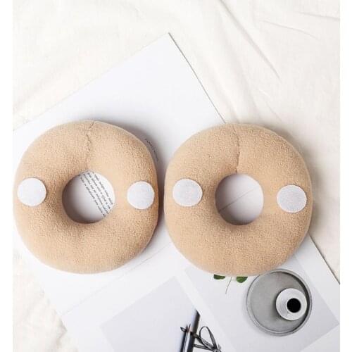 2pc Newborn Photography Props Posing Support Pillow Baby Boy Girl Photo Round Head Poser Props C5AF