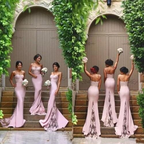 Cheap Maid Of Honor Dress Wedding Lace Bridesmaid Dresses