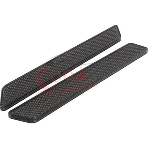 Motorcycle Reflector Saddle Bag latch cover Clear Reflectors For Harley FLT/FLHT FLHR Touring Road King Street Glide 2014-2018