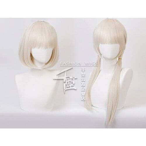 Anime BEASTARS Haru Wig Rabbit Cosplay Costume Synthetic Hair Party Cosplay Wigs