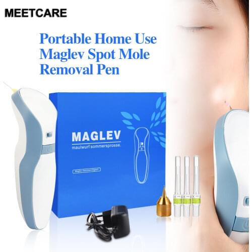 Maglev Plasma Pen Eyelid lifting Pen Laser Plasma Tattoo Freckle Dark Spot Remover Wart Removal Beauty Machine With 3pcs Needle