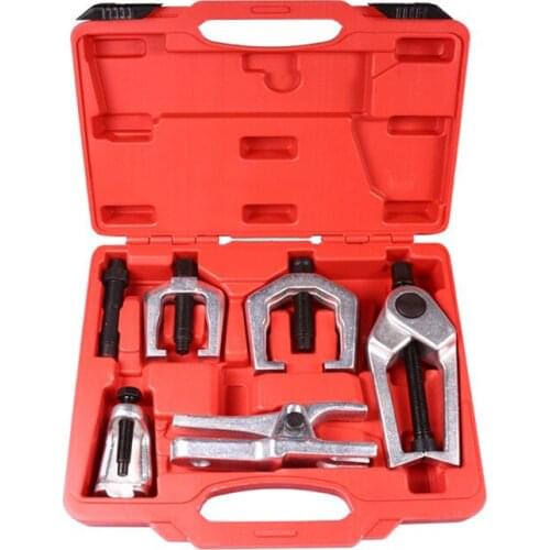 Japanese Style Car Ball Head Puller European Style Ball Head Extractor 5-piece Ball Head Puller Disassembly Car Repair Tool LK