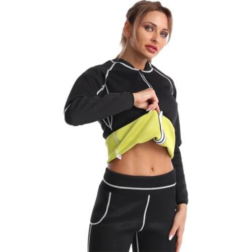 Long Sleeve Neoprene Waist Trimmer Sauna Suit Breathable Abdomen Increase Sweating Burning Fat Weight Loss Fitness Corset New