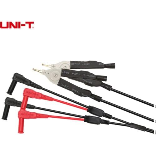 UNI-T UTL61 Parts Kelvin Test Leads Probes Clip LCR Meter Wire Cable Applies To UT612/UT611 Accessories Durable