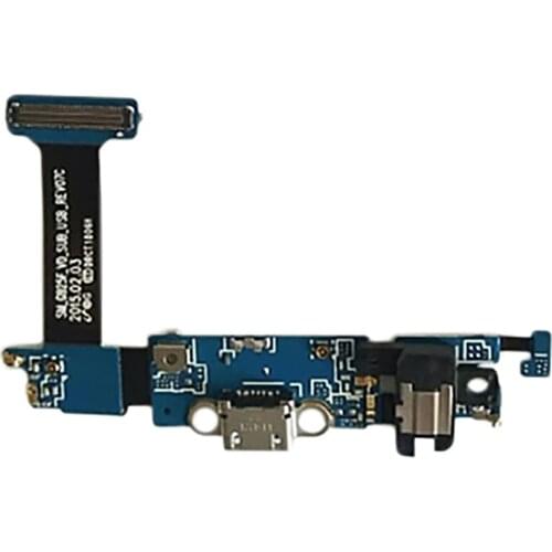 Hot USB Dock Charging Port Flex Cable for Samsung Galaxy S6 Edge /G925F with Microphone and Headphone Jack Replacement