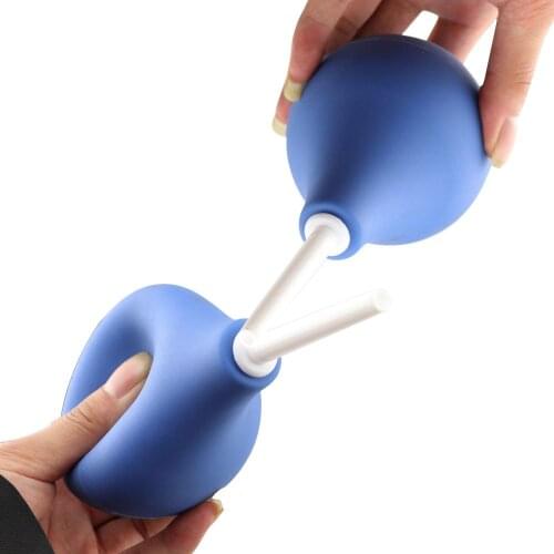 Vagina Anal Cleaner Enema Clean Container Douche Enema Bulb For Women Men Medical Rubber Health Hygiene Tool
