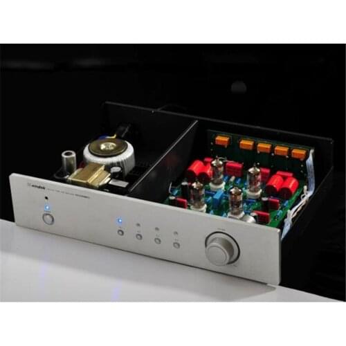 W-003 HIFI AUDIO XA3200MKII Vacuum Tube Pre Amplifier 12AT7*2, 12AX7*2 Remote Control PRE AMP Input: 1*RCA