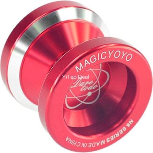 Yoyo Ball Red Fashion Magic YoYo N8 Dare To Do Alloy Aluminum Professional Yo-Yo Toy