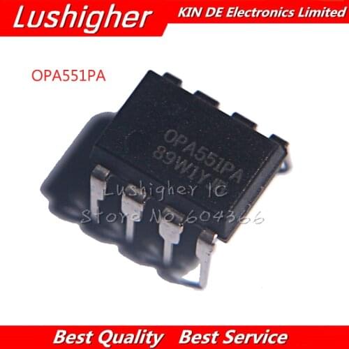 5pcs OPA551PA DIP8 OPA551 DIP