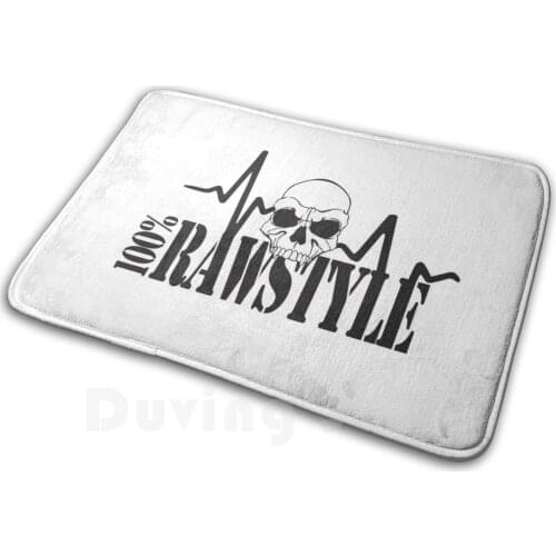 100% Rawstyle Mat Rug Carpet Anti-Slip Floor Mats Bedroom Rawstyle Hardstyle Hard Dance Music Rawstyle Rawstyle Hardstyle