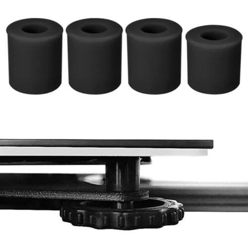 3D Printer Hot Bed Leveling Silicone Column Set 3 Long +1 Short for Ender 3 CR10 CR10S Printer High Temperature Resistance Parts