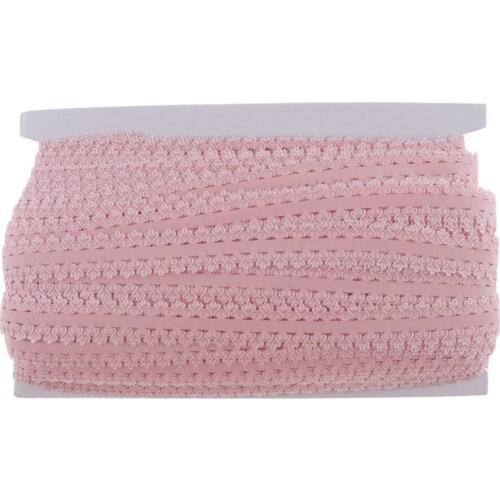 50 Yards/ Roll Ribbon Elastic Stretch Lace Trim For DIY Hair Ties Headbands