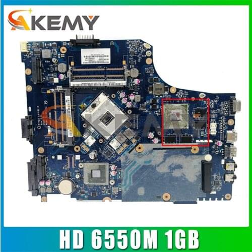 AKEMY For Acer Aspire 7750G Laptop Motherboard P7YE0 LA-6911P MB.RMM02.001 MBRMM02001 HD 6550M 1GB GPU HM65 DDR3