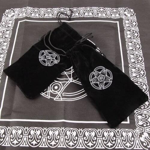 Velvet Tarot Card Storage Bag Toy Jewelry Home Mini Drawstring Package