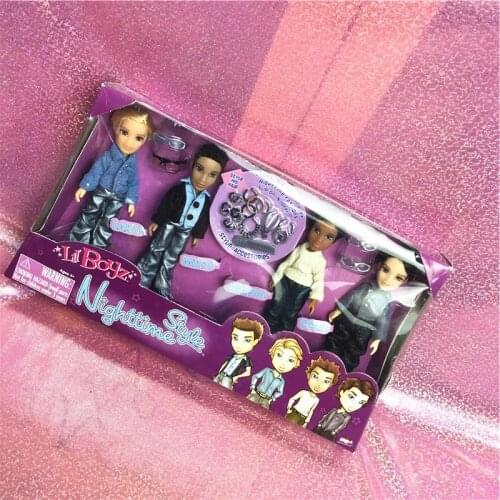 Bratz original packaging handsome cool boy accessories complete four-person doll toys