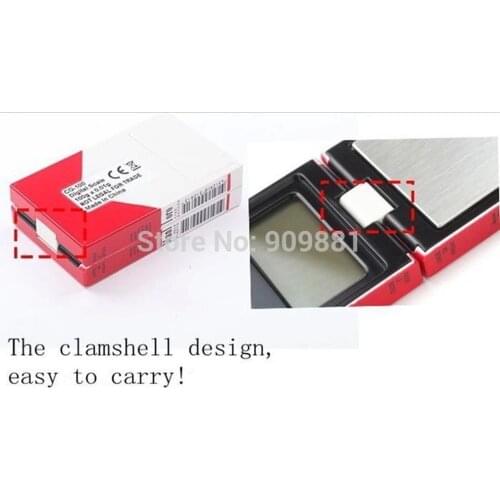 100g 0.01g Mini Electronic Pocket Jewelry Scales 0.01g Digital Gram Cigarette Case Weight Scale Weight Balance