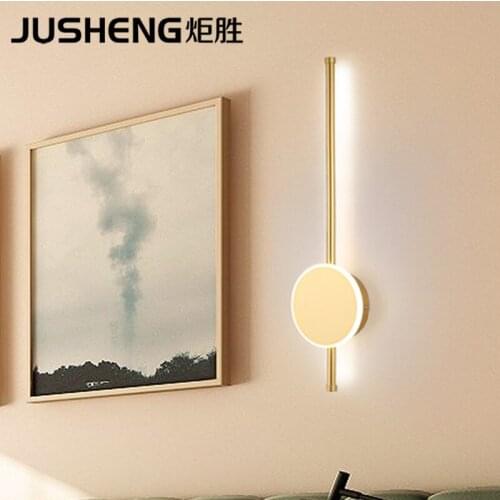 Torch Victory Personality Strip Wall Lamp Led Modern Concise Stairs Sword Aisle Lamp Bedroom Bedside Lamps