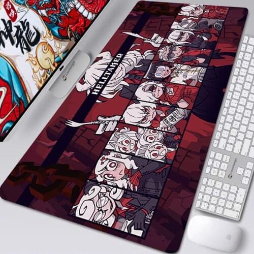 Helltaker Mouse Pad Anime Gaming Accessories ковер Speed Kawaii Mousepad Varmilo Keyboard alfombrilla xxl Computer Sexy Desk Mat