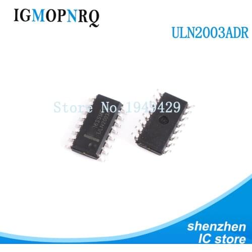 10pcs ULN2003A ULN2003 ULN2003ADR SOP-16 With each other Logic Gates CMOS Quad 2-In new