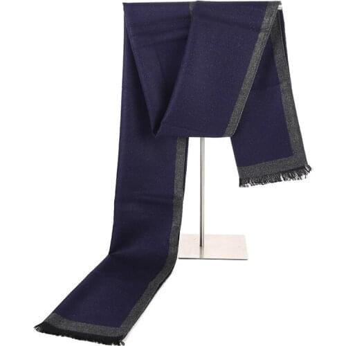 2020 new Fashion quality Scarves man Autumn winter Thick Warm cashmere Scarf Business long Wraps boy classic shawl free shipping