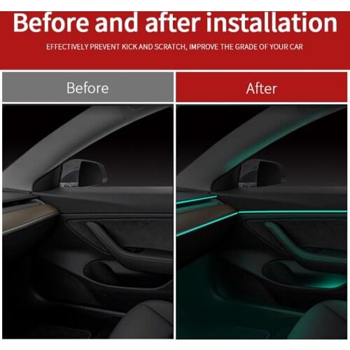Ambient lights in the car for Tesla model 3 accessories/car accessories model 3 tesla three tesla model 3 carbon/accessoires
