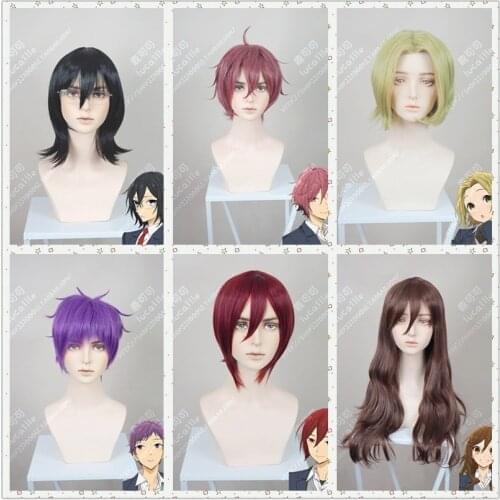 Hori-san to Miyamura-kun Horim Ishikawa Tooru Yanagi Akane Hori Kyoko Yoshikawa Yuki Miyamura Izumi Sengoko Kakeru Cosplay Wigs