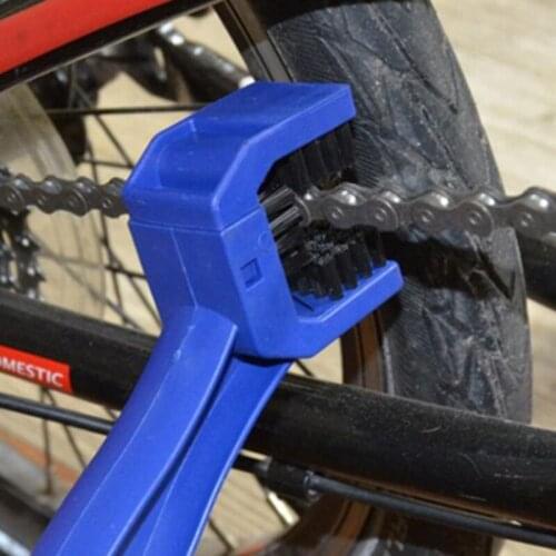 Plastic Cycling Motorcycle Bicycle Chain Clean Brush Gear Grunge Brush Cleaner Outdoor Cleaner Scrubber Tool