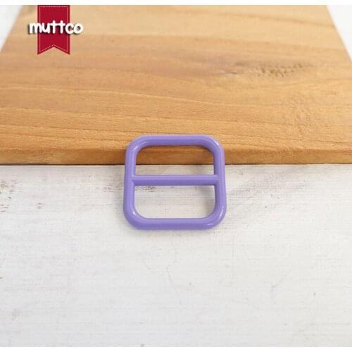 Retailing violet adjustable buckle 20mm webbing sewing zinc alloy metal crafts stoving varnish metal buckle CRZK-20V