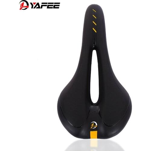 YaFee Bicycle Saddle Breathable Soft Comfortable Road MTB Cycling Bike Saddle Parts Sillin Bicicleta