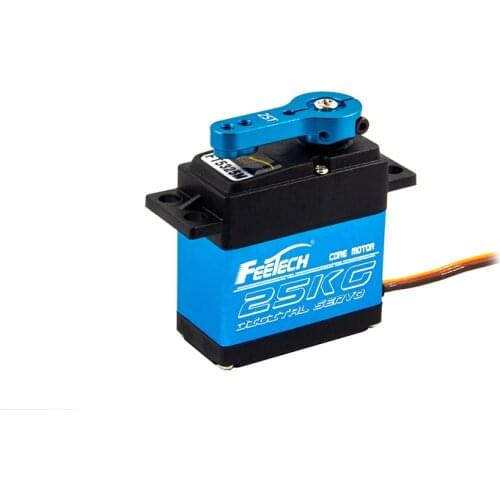 FEETECH 7.4V 25kg.cm DIY Car monster truck servo FT5325M servo car RC HSP baja Car