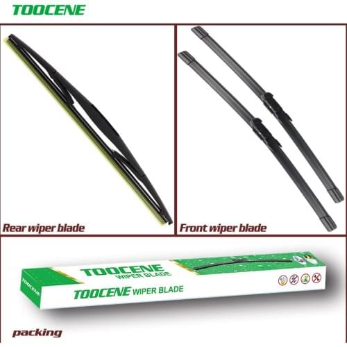 Front & Rear Wiper Blades For BMW 1 Series F20/F21 2011-2015 Rubber Window Windscreen Windshield Car Accessories 22+18+12