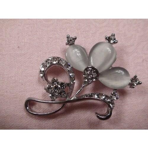 TEOSA White Brooches For Clothes