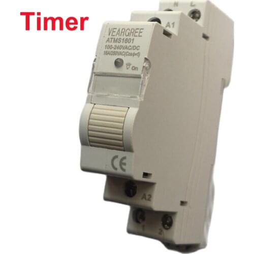 Tuya APP 10 Pieces ATMS1601 WiFi Smart Timer Staircase Din Rail Time Switch