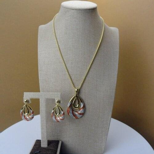Yuminglai Italian Designer Jewelry 24K Dubai Costume Jewelry Sets FHK5314