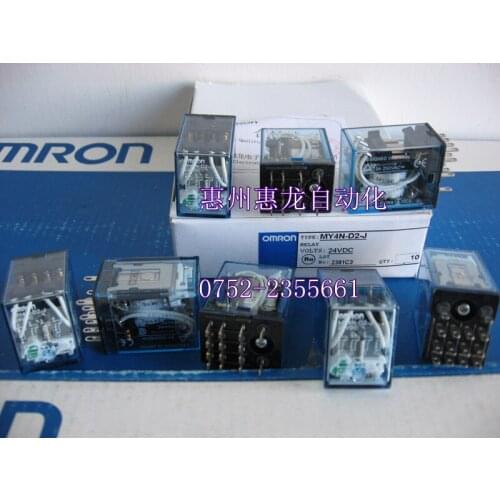 [ZOB] New original OMRON Omron relay MY4N-D2-J DC24V --10PCS/LOT