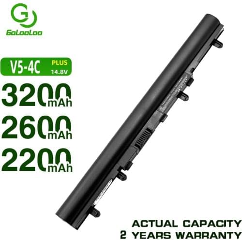 Golooloo Laptop BLACK Battery for ACER Aspire V5-571 V5-571P V5-571PG AL12A32 V5 V5-571G V5-471 V5-471G V5-471P V5-531 V5-551