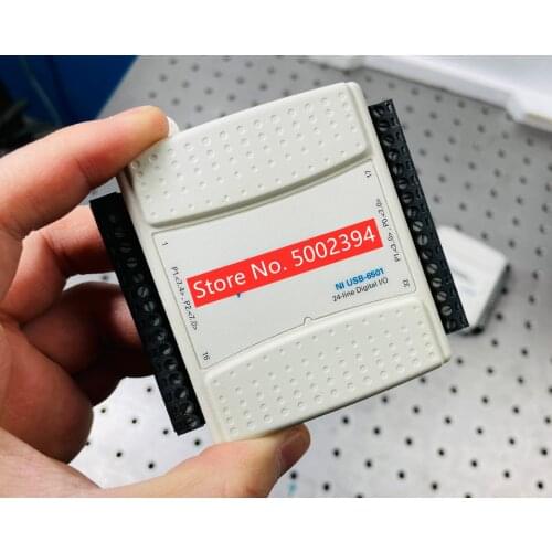 Free shipping 1pcs/lot NI USB-6501 Original Authentic USB Digital I/O Device 24-line Data Acquisition Card DAQ