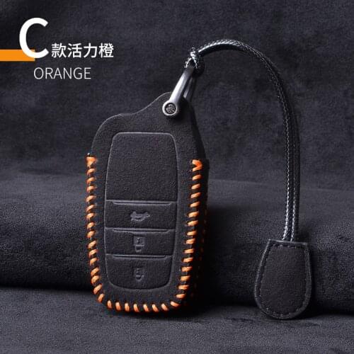 Car Key Case For Toyota key cover for Chr Rav4 Auris Avensis Prius Aygo Camry Corolla Land Cruiser 200 Prado Crown car key fob