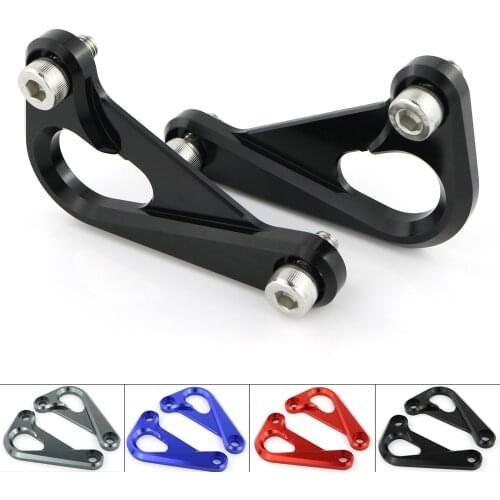 For BMW S1000RR 2009-2019 S1000R 2014-2019 HP4 2012-2014 Rear Subframe Racing Hooks Tie Down Holder CNC Billet Aluminum