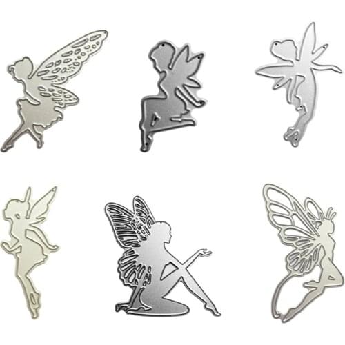 Fairy/Elf/Angel Metal Cutting Dies Stencil DIY Scrapbooking Photo Album Decorative Embossing Stamp Paper Card Crafts Decor