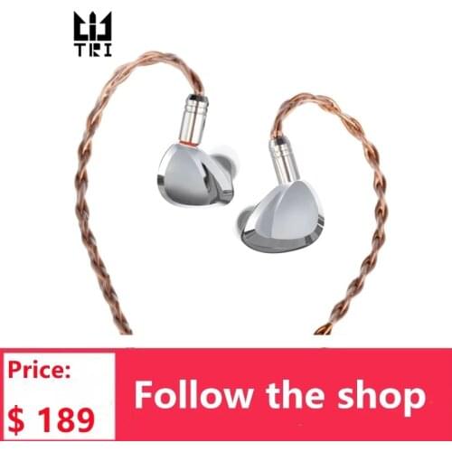 TRI i3 pro HiFi Planar Magnetic+1DD+1BA Driver Headphone In Ear Monitor Update Earbuds TRI I3 Sports Headset 3.5 MMCX