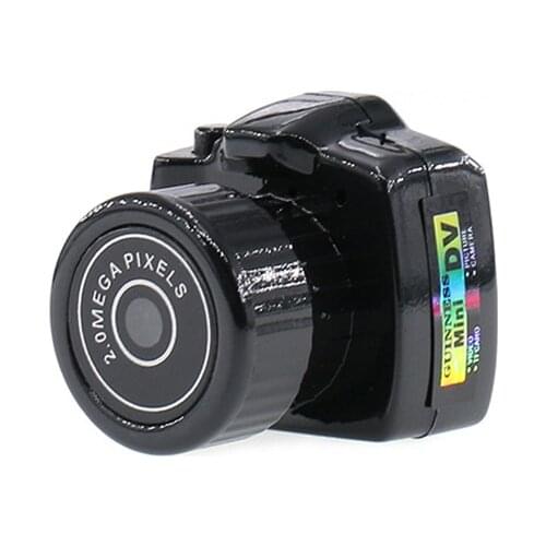 Elistooop Mini Camera Micro Smallest Portable HD CMOS 2.0 Mega Pixel Pocket Video Audio Tiny Camcorder 480P DV DVR Recorder