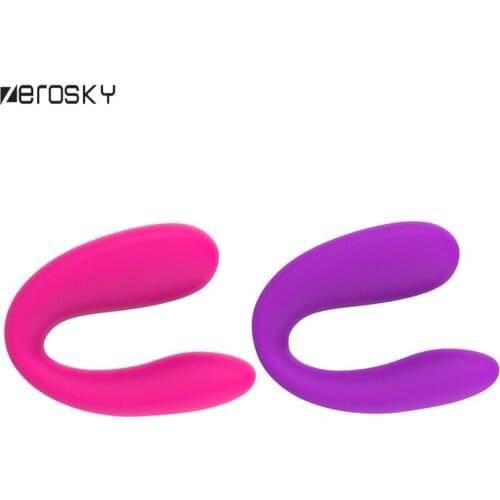 Wearable U Type Vibrator Dildo Sex Clit G-spot Vibrator Anal Vibrator Dual Motor Vibration Erotic Toys for Women Men Couples