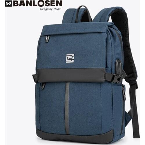 New Leisure Light Fashion USB Recharging School Bag Backpack for Teenagers Men Anti theft Female Male Mochila 15.6 Laptop Bags