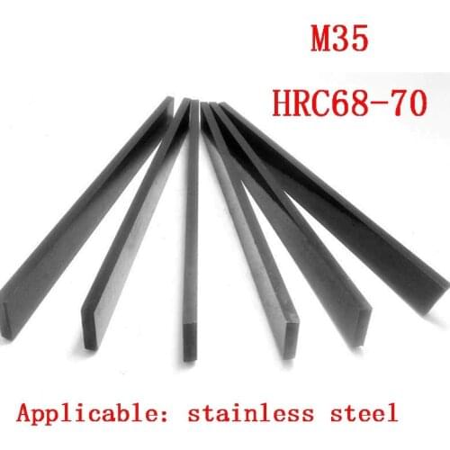 3*6*8*10*12*14*16*20*25*30*200mm Exceed Hard White Steel Knife Bar Turning Stainless M35 Contain Cobalt HRC68-70 HSS