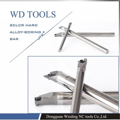 Working diameterC10M-SDXCR07 12mm solid carbide SDXCR srew 55 degree cutter thread internal cooling boring bar long tool life