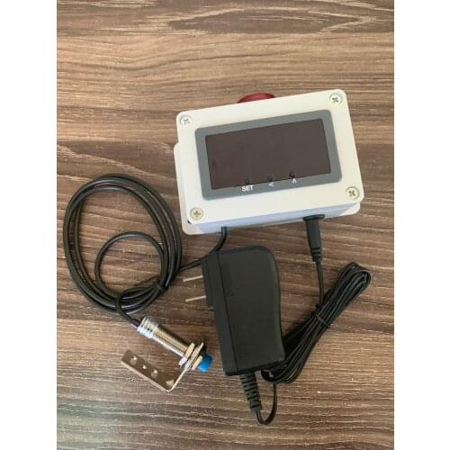 Digital display motor motor speed watch strap speeding alarm electronic tachometer sensor measurement speed