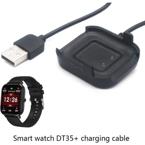 53CC Smart Watch USB Charger Dock Stand Compatible with DT35 DT35+ 5V 1A Charging Cable Cord Wire Wristbands Power Adapter