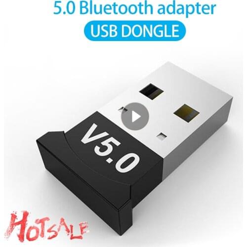 USB Bluetooth-compatible 5.0 Adapter Transmitter Bluetooth-Compatible Receiver Audio Dongle Wireless USB Adapter For PC Laptop